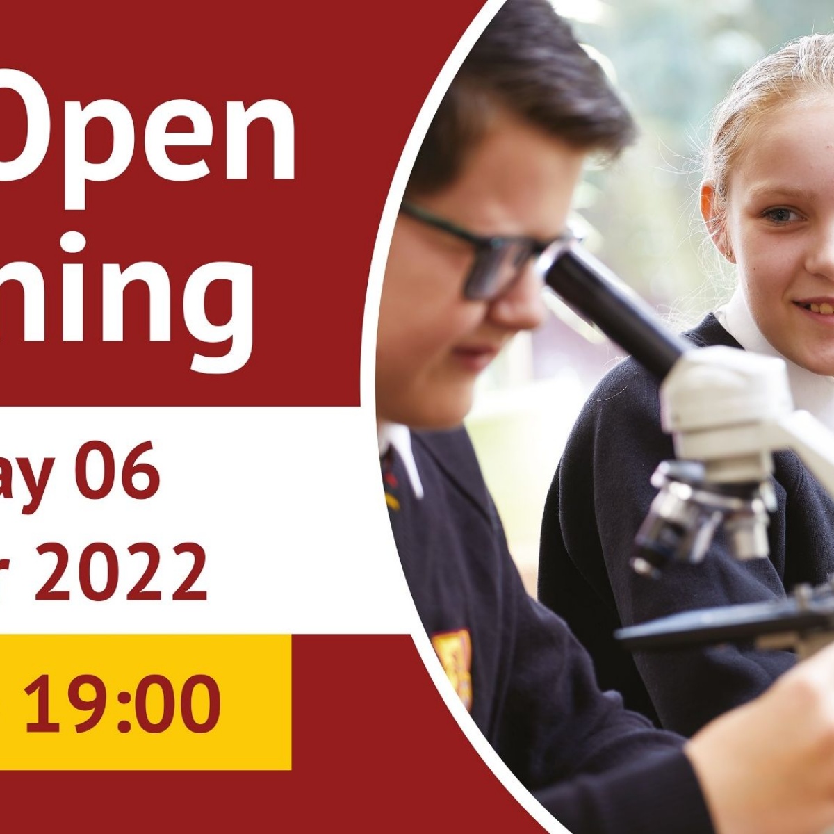 Howden School Open Evening 6 October